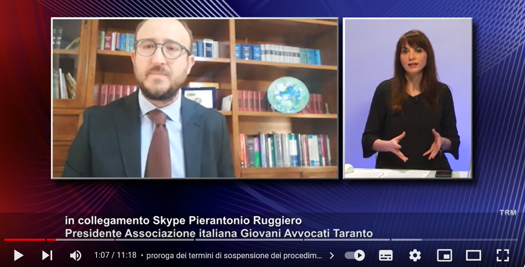 Intervista all'Avv. Pierantonio Ruggiero
